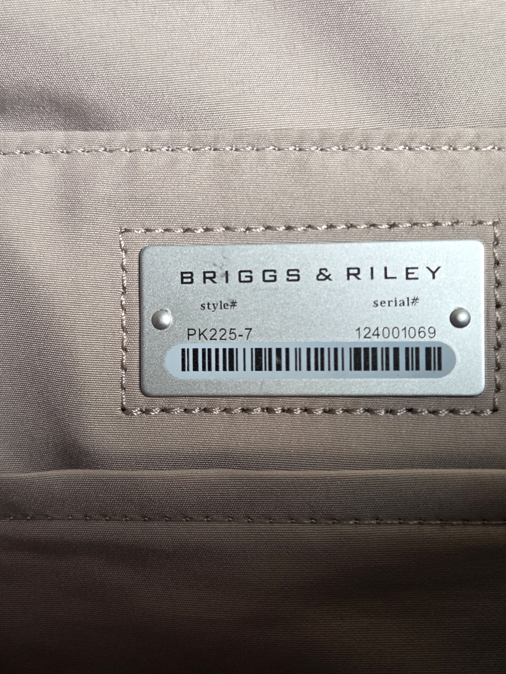 Briggs & Riley Rhapsody U-Zip Travel Backpack - Olive Green - Picture 7 of 16